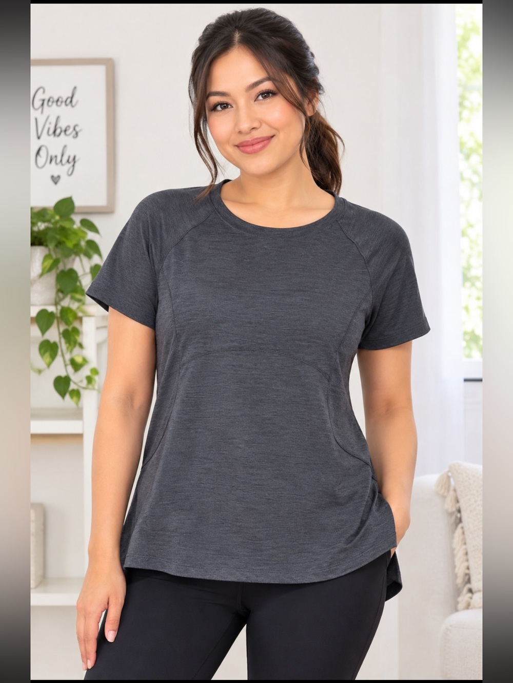 Spyder Active Black Short Sleeve Performance Tee XL